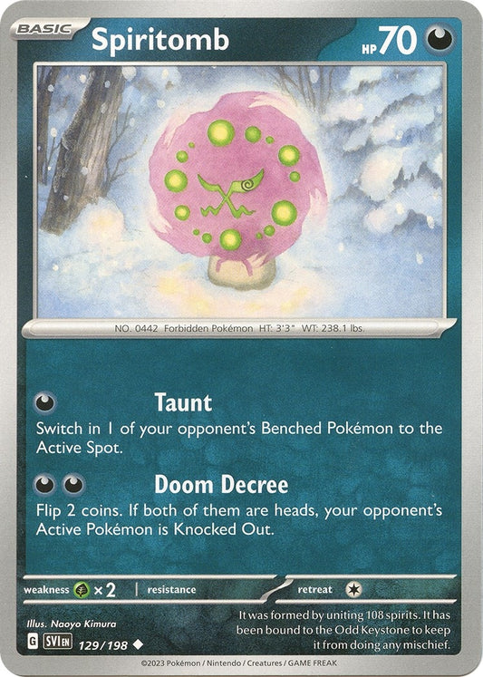 Spiritomb (129/198) (SV01: Scarlet & Violet Base Set)