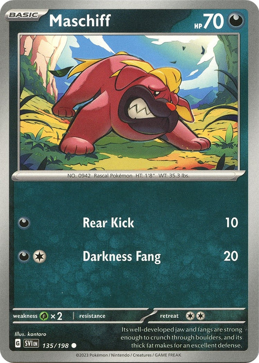 Maschiff (135/198) (SV01: Scarlet & Violet Base Set)