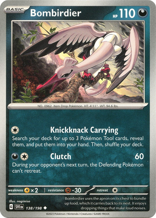 Bombirdier (138/198) (SV01: Scarlet & Violet Base Set)