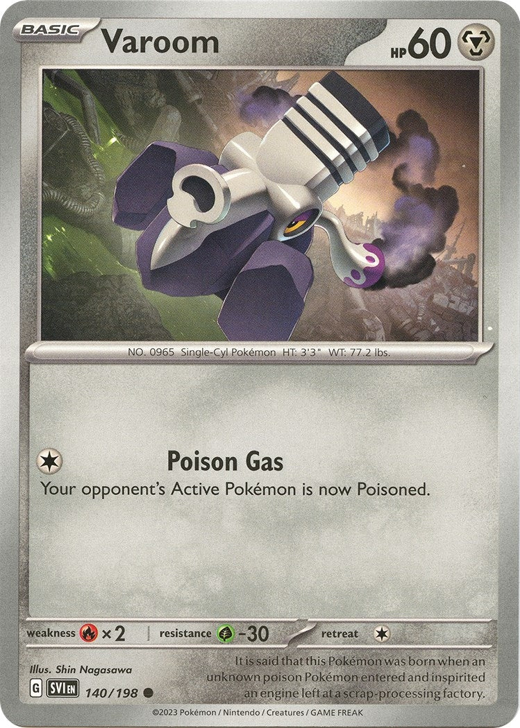 Varoom (140/198) (SV01: Scarlet & Violet Base Set)