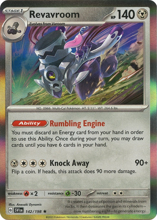 Revavroom (142/198) (SV01: Scarlet & Violet Base Set)