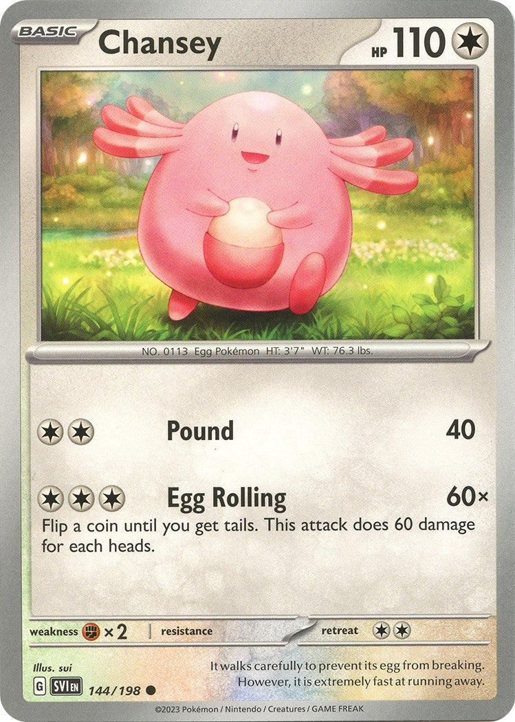 Chansey (144/198) (SV01: Scarlet & Violet Base Set)
