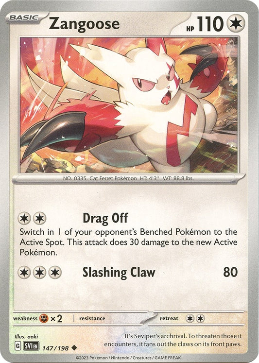 Zangoose (147/198) (SV01: Scarlet & Violet Base Set)