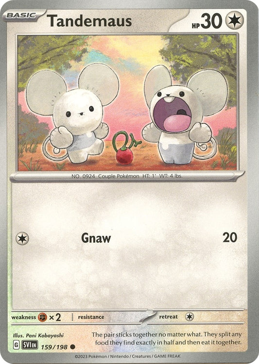 Image for Tandemaus (159/198) (SV01: Scarlet & Violet Base Set) - Pokemon