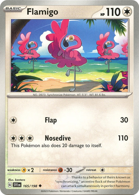 Flamigo (165/198) (SV01: Scarlet & Violet Base Set)