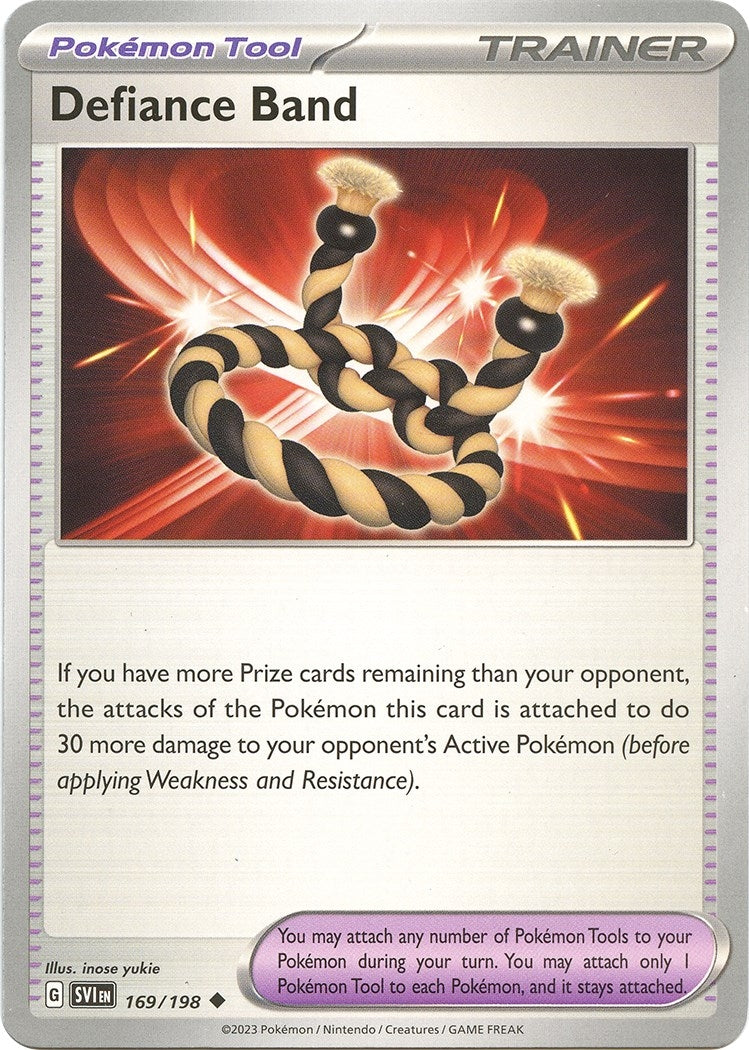 Defiance Band (169/198) (SV01: Scarlet & Violet Base Set)