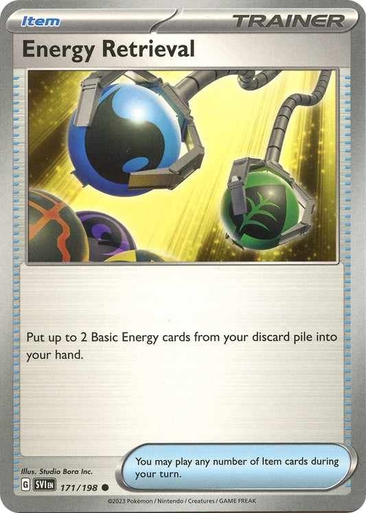 Energy Retrieval (171/198) (SV01: Scarlet & Violet Base Set)