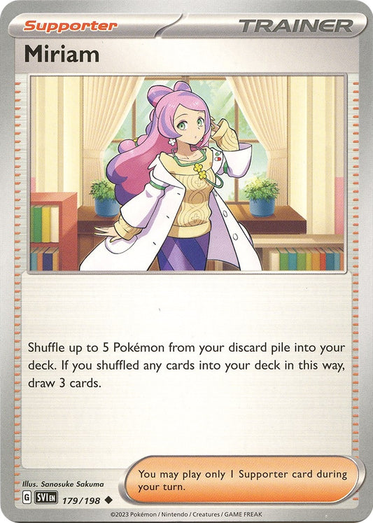 Miriam (179/198) (SV01: Scarlet & Violet Base Set)