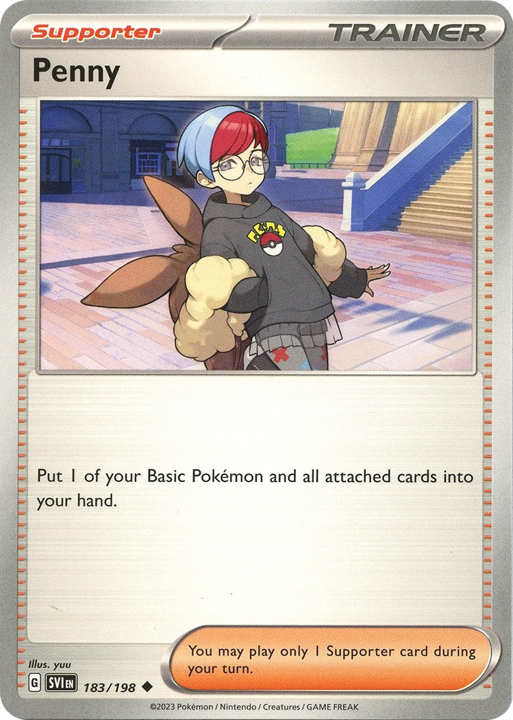 Penny (183/198) (SV01: Scarlet & Violet Base Set)