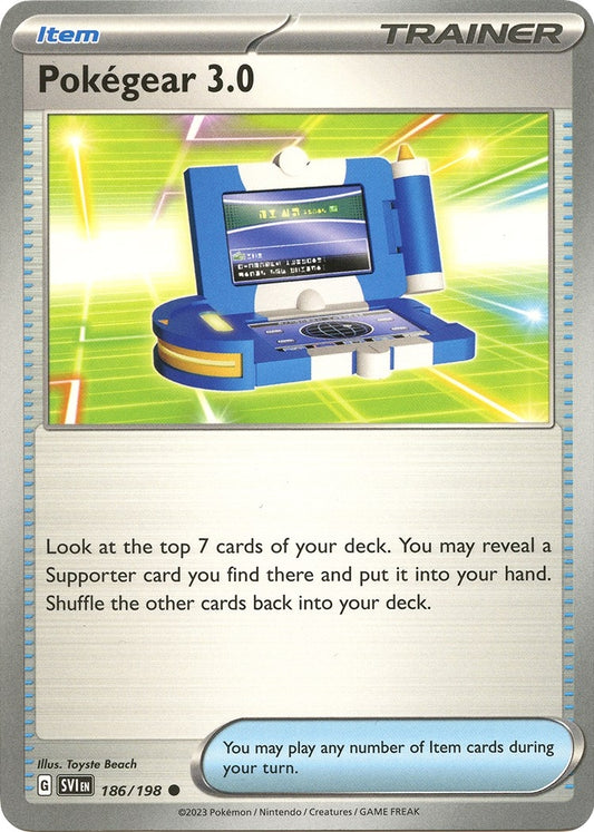 Pokegear 3.0 (186/198) (SV01: Scarlet & Violet Base Set)