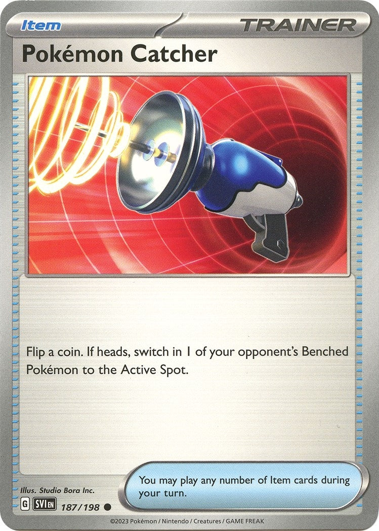 Image for Pokemon Catcher (187/198) (SV01: Scarlet & Violet Base Set) - Pokemon