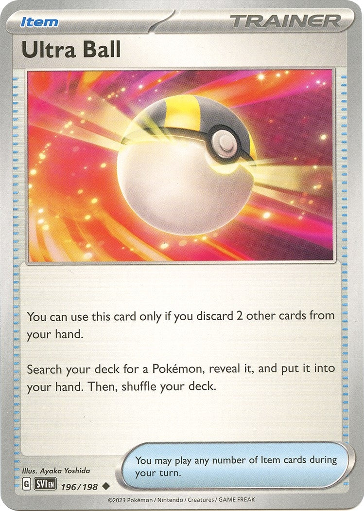 Image for Ultra Ball (196/198) (SV01: Scarlet & Violet Base Set) - Pokemon