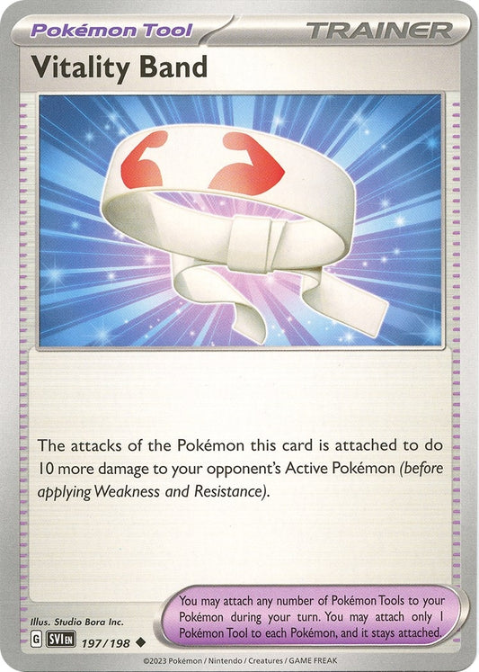 Vitality Band (197/198) (SV01: Scarlet & Violet Base Set)