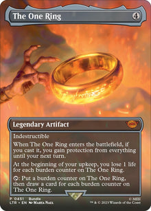 The One Ring (Borderless) (LTR Bundle) (451) (Unique and Miscellaneous Promos)