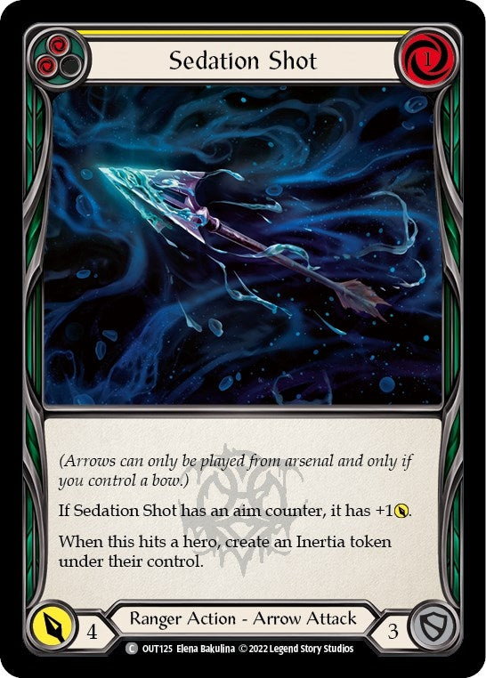 Image for Sedation Shot (Yellow) (OUT125) (Outsiders) - Flesh and Blood TCG