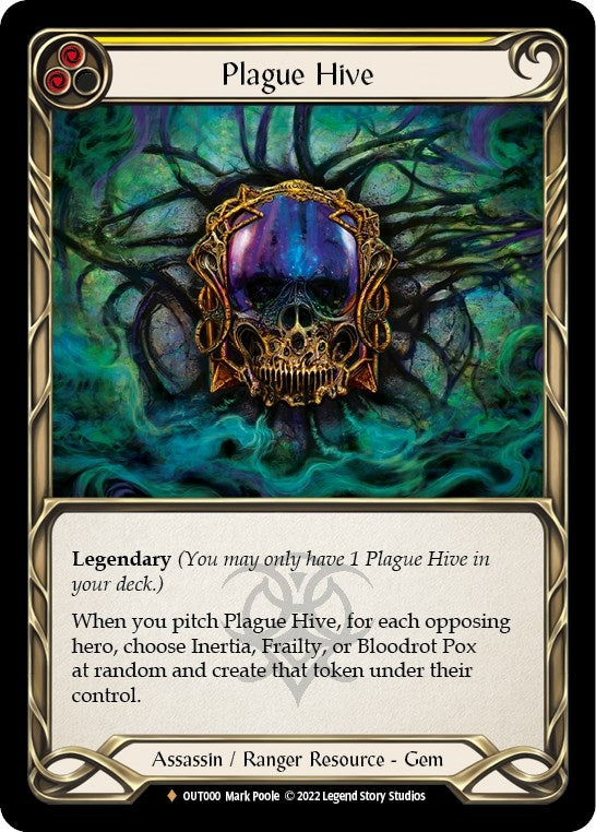 Image for Plague Hive (OUT000) (Outsiders) - Flesh and Blood TCG