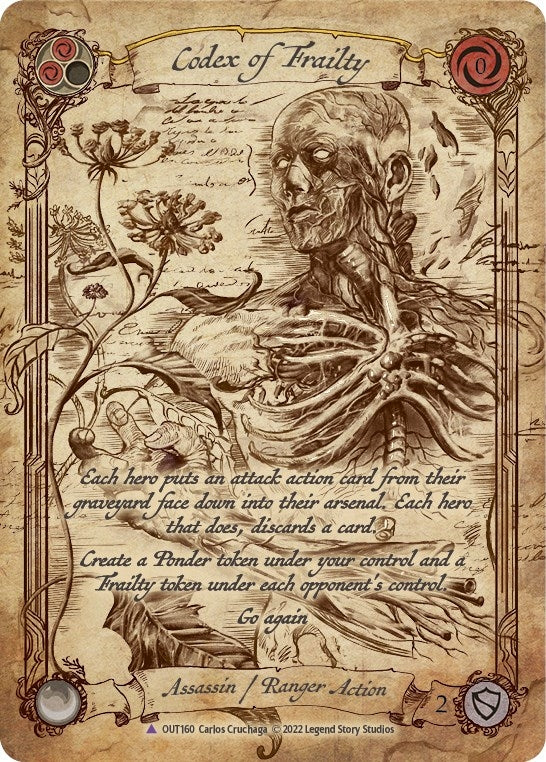 Codex of Frailty (Marvel) (OUT160) (Outsiders)