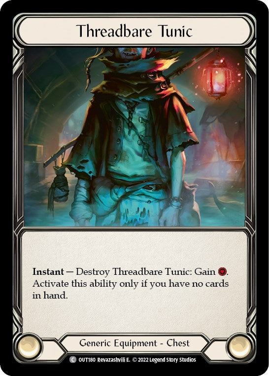 Image for Threadbare Tunic (OUT180) (Outsiders) - Flesh and Blood TCG
