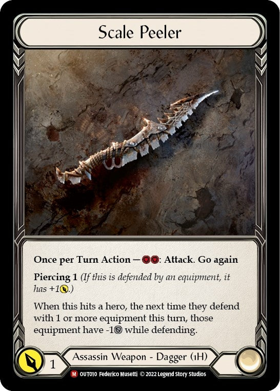 Image for Scale Peeler (OUT010) (OUT010) (Outsiders) - Flesh and Blood TCG