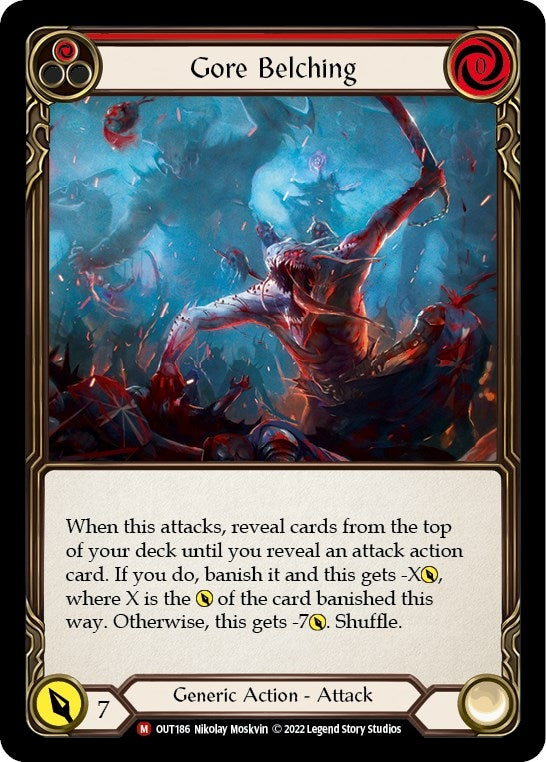 Image for Gore Belching (OUT186) (Outsiders) - Flesh and Blood TCG