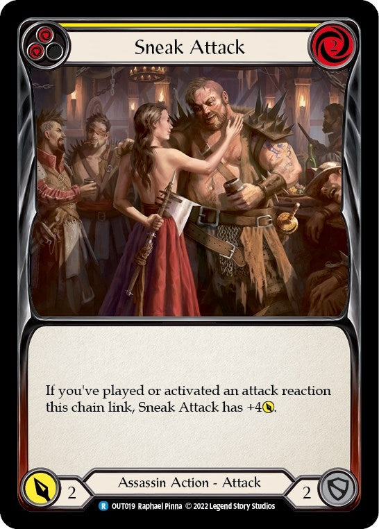 Sneak Attack (Yellow) (OUT019) (Outsiders)