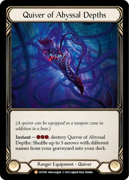 Image for Quiver of Abyssal Depths (OUT095) (Outsiders) - Flesh and Blood TCG