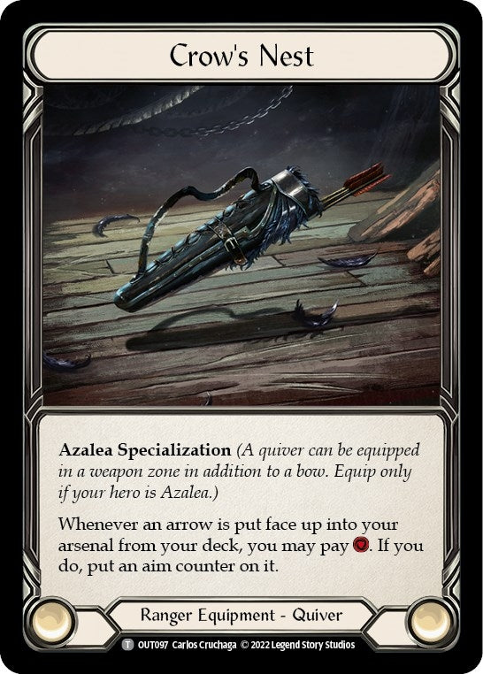 Image for Crow's Nest (OUT097) (Outsiders) - Flesh and Blood TCG