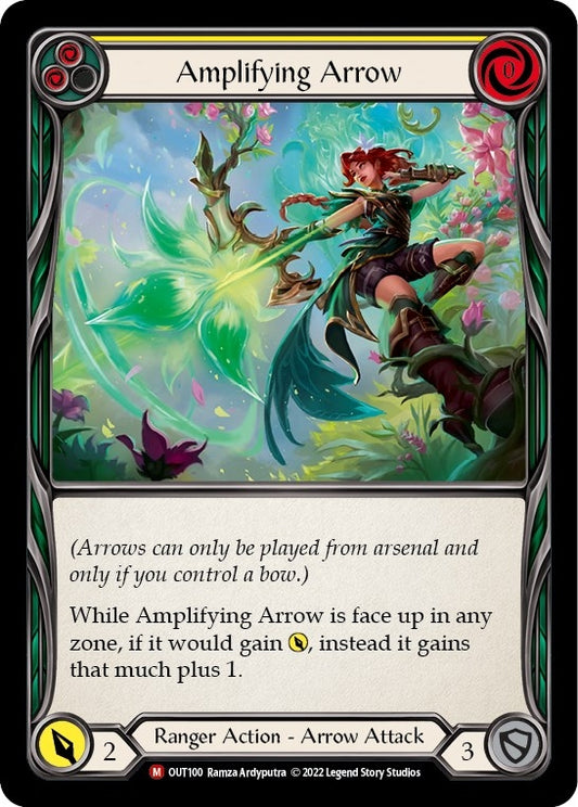 Image for Amplifying Arrow (OUT100) (Outsiders) - Flesh and Blood TCG