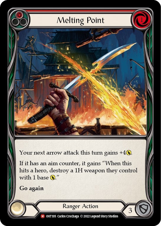 Image for Melting Point (OUT105) (Outsiders) - Flesh and Blood TCG