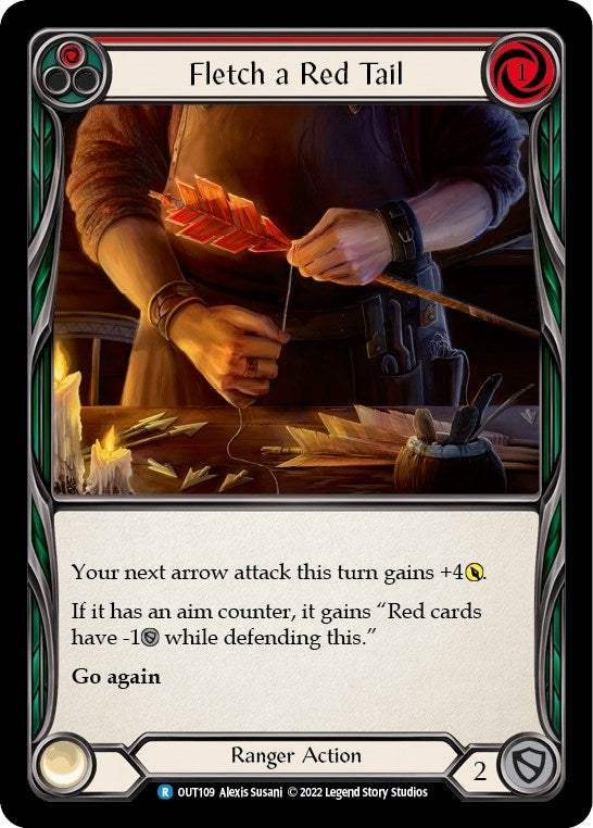 Fletch a Red Tail (Red) (OUT109) (Outsiders)