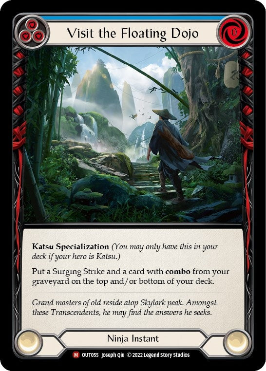 Image for Visit the Floating Dojo (OUT055) (Outsiders) - Flesh and Blood TCG