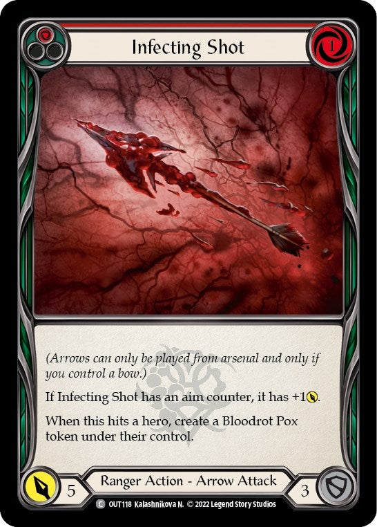 Infecting Shot (Red) (OUT118) (Outsiders)