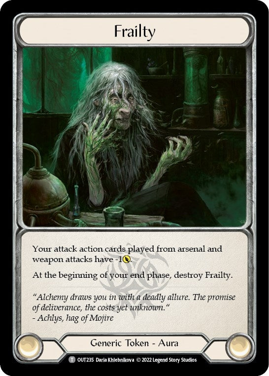 Image for Frailty (OUT235) (Outsiders) - Flesh and Blood TCG