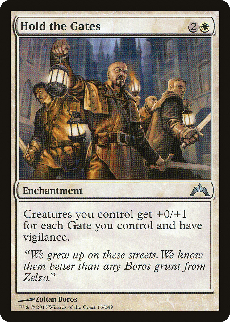 Hold the Gates (16) (GTC)