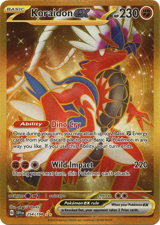 Koraidon ex (254/198) (SV01: Scarlet & Violet Base Set)