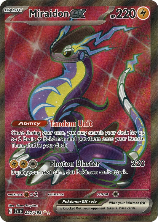 Miraidon ex (227/198) (SV01: Scarlet & Violet Base Set)