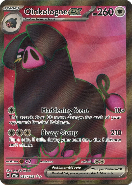 Oinkologne ex (234/198) (SV01: Scarlet & Violet Base Set)