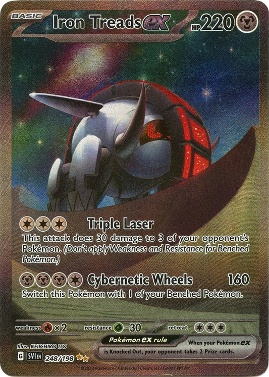 Iron Treads ex (248/198) (SV01: Scarlet & Violet Base Set)