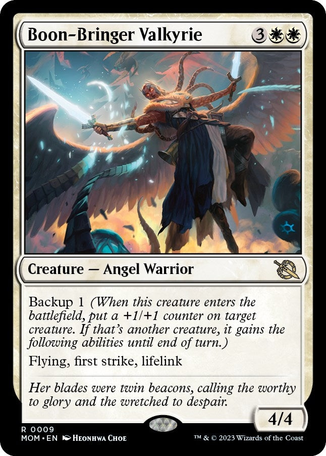 Image for Boon-Bringer Valkyrie (9) (March of the Machine) - Magic: The Gathering