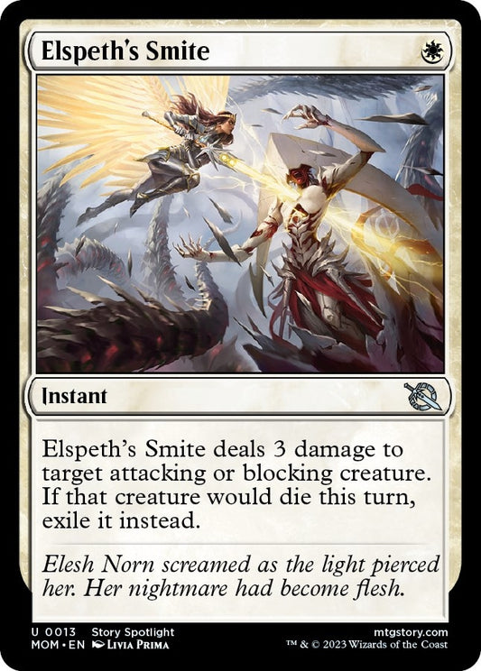 Image for Elspeth's Smite (13) (March of the Machine) - Magic: The Gathering