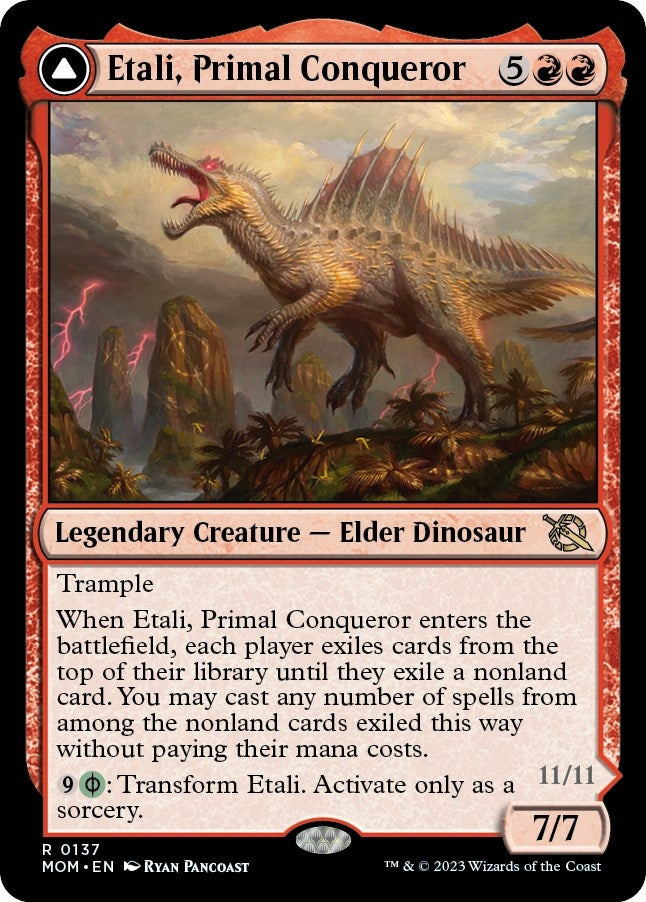 Image for Etali, Primal Conqueror (137) (March of the Machine) - Magic: The Gathering