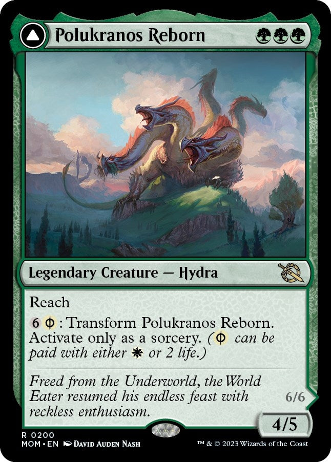 Image for Polukranos Reborn (200) (March of the Machine) - Magic: The Gathering