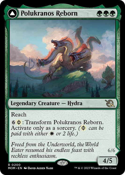 Image for Polukranos Reborn (200) (March of the Machine) - Magic: The Gathering