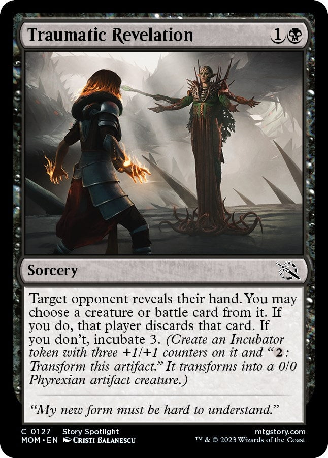 Image for Traumatic Revelation (127) (March of the Machine) - Magic: The Gathering