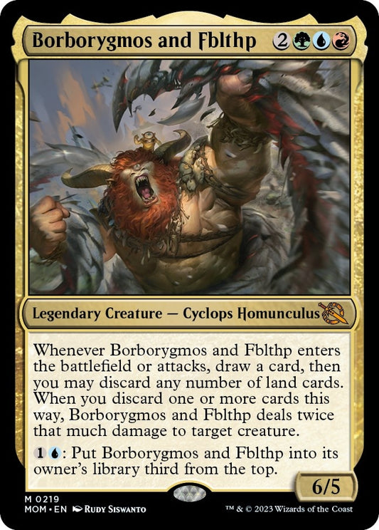 Borborygmos and Fblthp (219) (March of the Machine)
