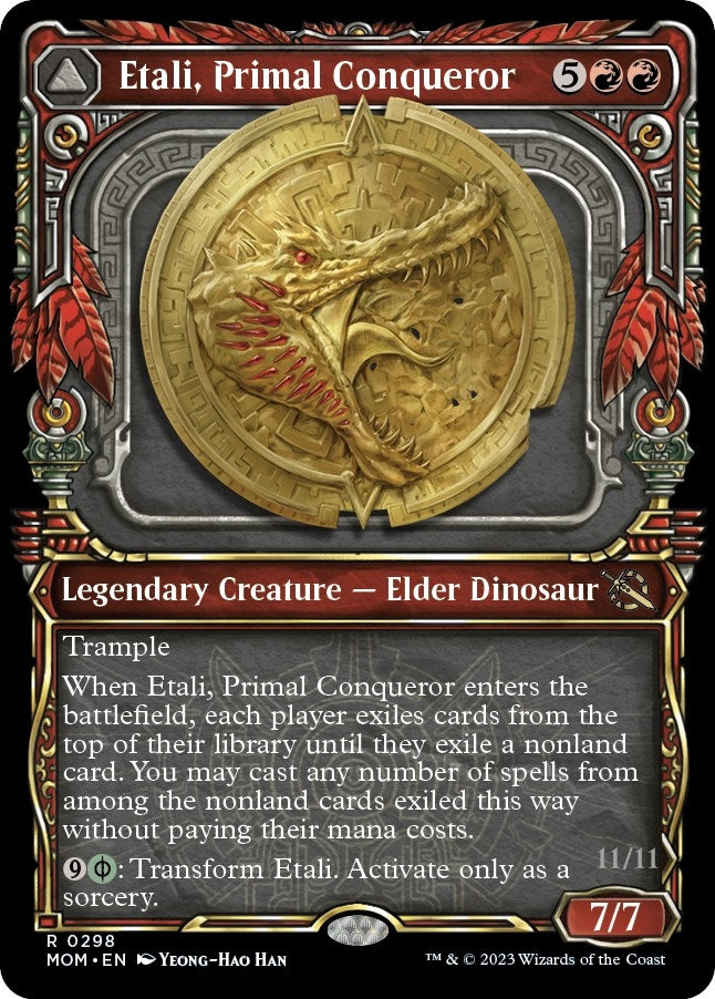 Image for Etali, Primal Conqueror (Showcase) (298) (March of the Machine) - Magic: The Gathering