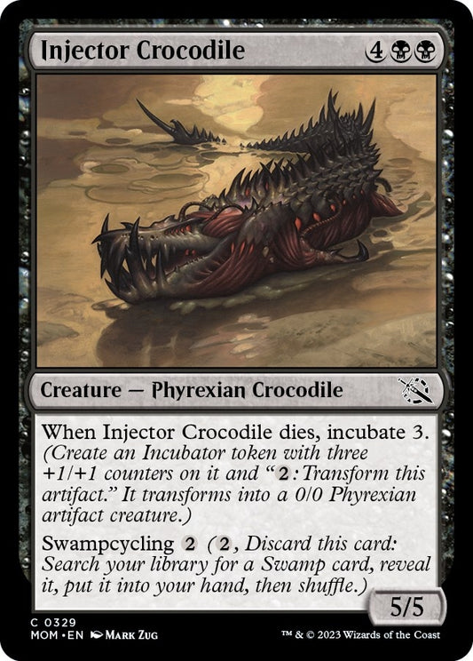 Image for Injector Crocodile (329) (March of the Machine) - Magic: The Gathering