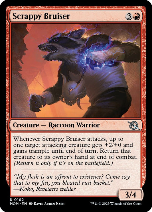 Image for Scrappy Bruiser (162) (March of the Machine) - Magic: The Gathering