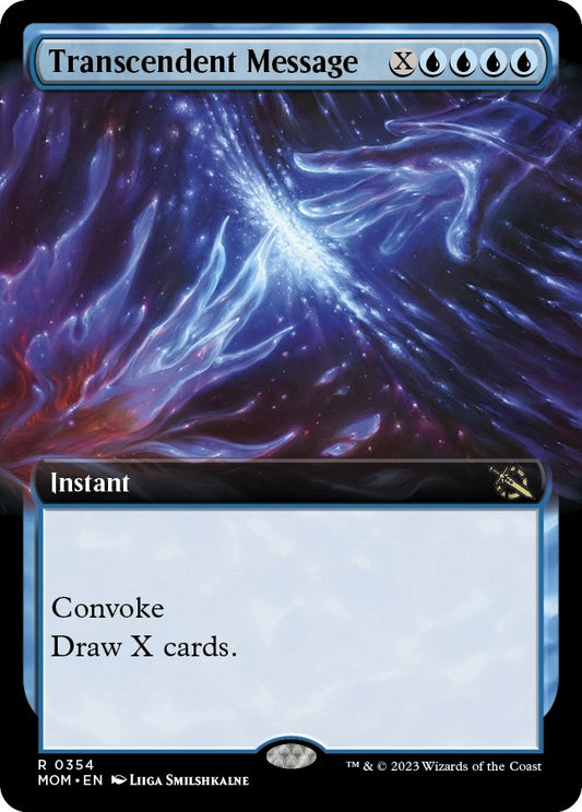 Transcendent Message (Extended Art) (354) (March of the Machine)