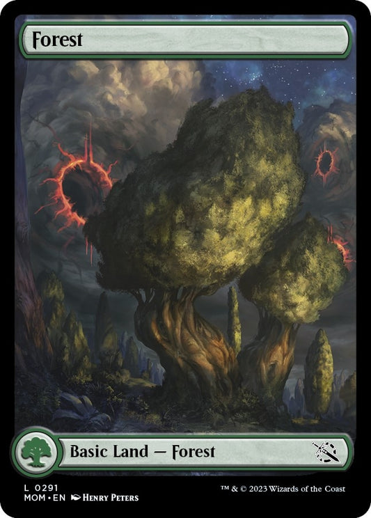Image for Forest (0291) (291) (March of the Machine) - Magic: The Gathering
